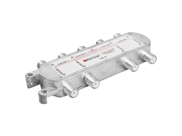 Répartiteur optique SAT 8 voies 5-2400 MHz avec passage de puissance