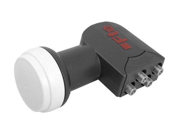 Convertisseur SAT QUAD EXCELLENTO Noir HD 0,1 dB.