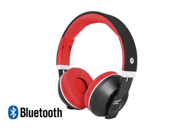 Casque Bluetooth LTC MIZZO, rouge.