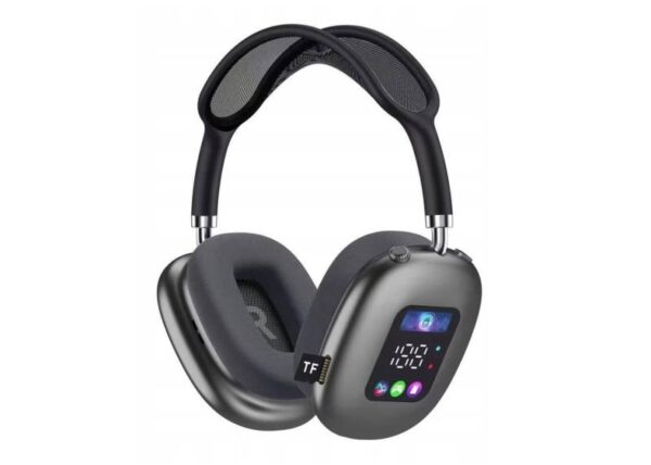 Casque Bluetooth Max300, commande vocale, écran LCD, carte TF
