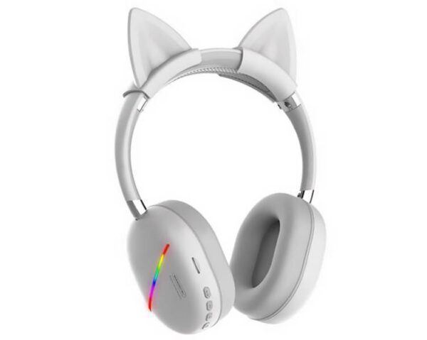 Casque audio supra-auriculaire SOMOSTEL KIDS BT blanc SMS-CJ17