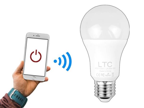 Ampoule LED PS RGB, 10W, WiFi.