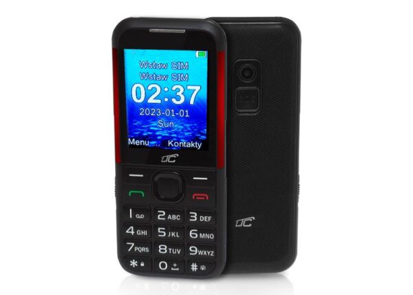 Téléphone PS LTC pour seniors 4G MOB40 noir