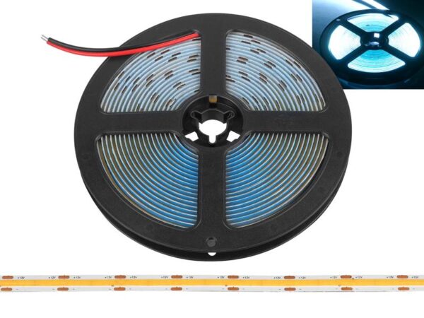 Bande LED COB PS IP20 6000K 1500 lm/m 48W 9,6 W/m rouleau 5 m 12 V
