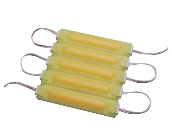 Module LED 9 diodes jaune étanche NEUF