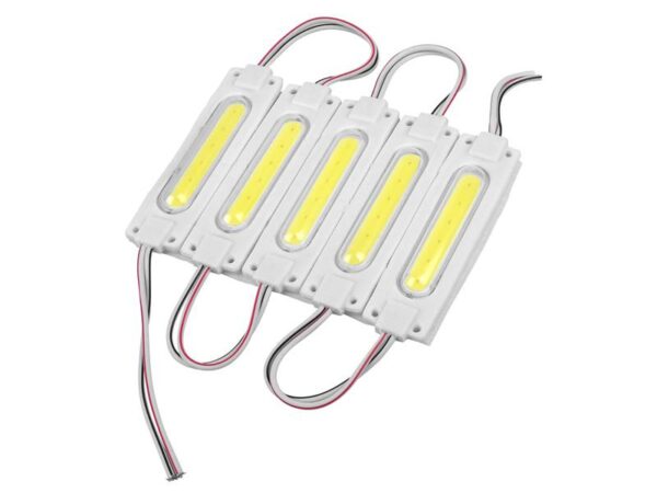 Module LED COB PS, lumière blanche froide, étanche.