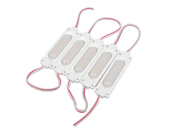 Module LED PS-5050 à 6 diodes blanc chaud NEUF