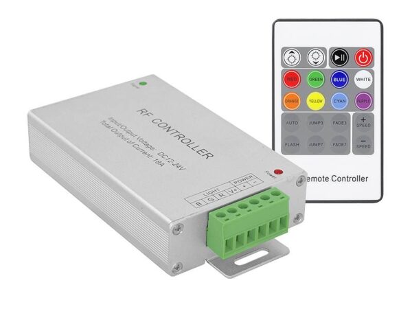 Contrôleur pour bandes LED RGB 3 canaux 12-24V, 18W.