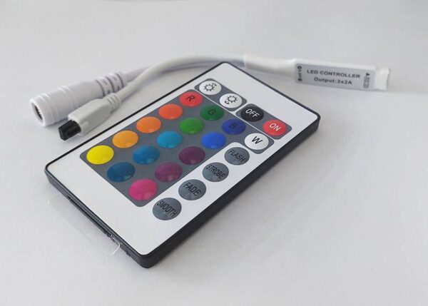 Contrôleur de bande LED, 24 boutons.