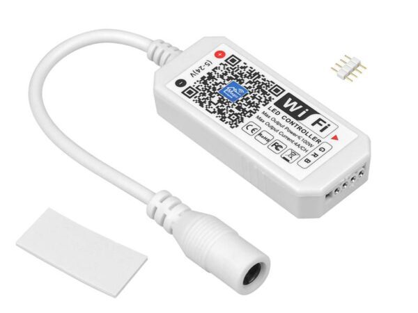 Contrôleur WiFi LED RGB 8A 96W 5-24V CC