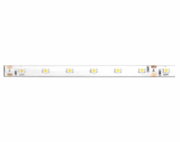 Guirlande de diodes 24V, 5m, étanche, lumière blanc chaud, culot blanc, 300 diodes.