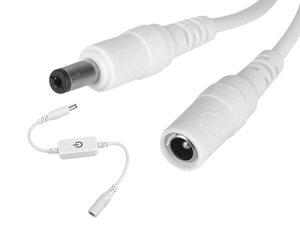 Interrupteur variateur blanc monocanal pour rubans LED