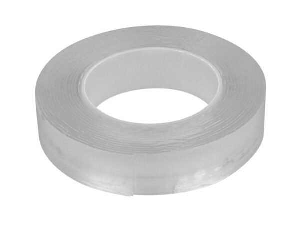 RUBAN ADHÉSIF NANO DOUBLE FACE RÉUTILISABLE, 5M.