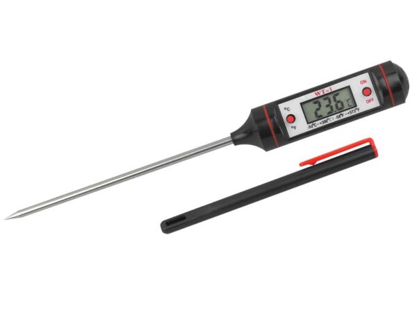 THERMOMÈTRE NUMÉRIQUE À BROCHES LCD.