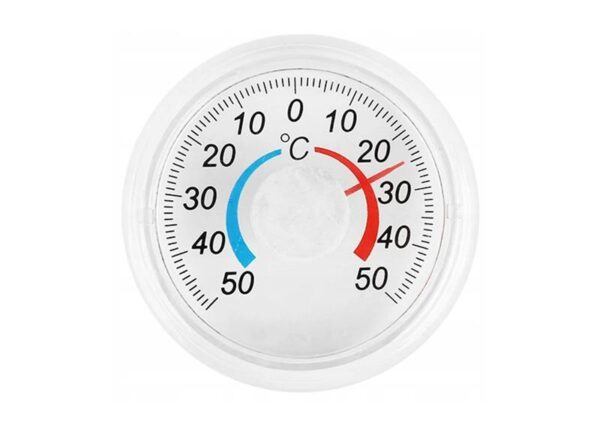 Thermomètre auto-adhésif intérieur/extérieur