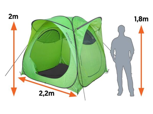 Tente touristique PS MONSUN avec plancher