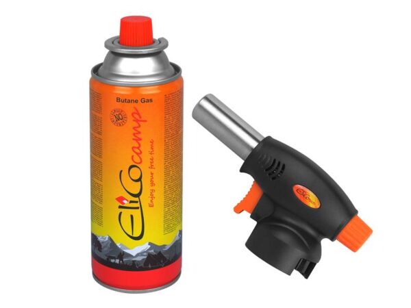 Brûleur à gaz multifonctionnel ELICO WS-503C + cartouche de gaz RK3103