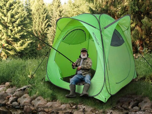 Tente touristique Monsun sans plancher.