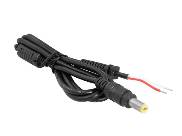 Adaptateur secteur pour ordinateur portable ACER : prise CC 5,5 x 1,7 mm avec câble de 1,2 m.