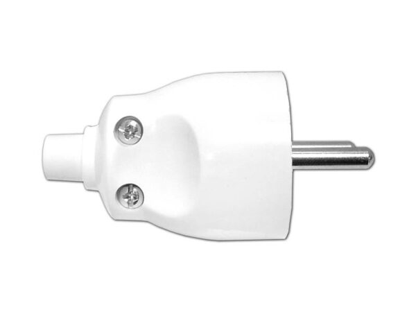 Fiche droite WT-40 blanche