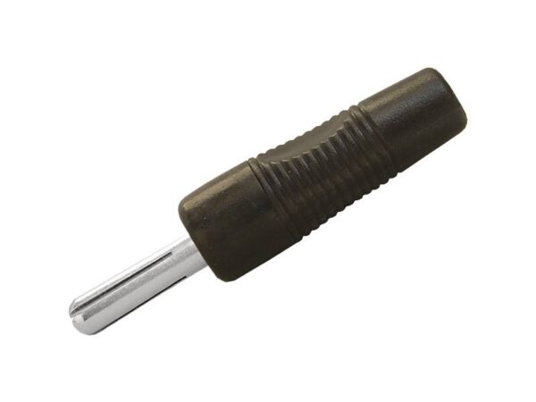 Fiche banane torsadée, noire.