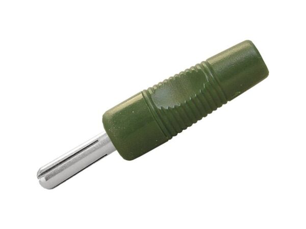 Fiche banane torsadée, verte.