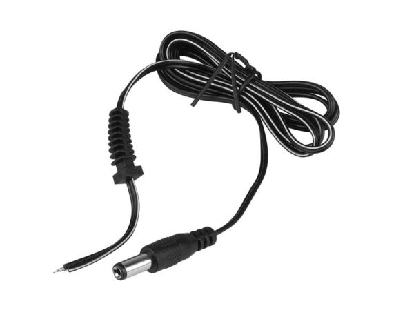 Prise CC 2,1/5,5 V avec câble de 1,1 m