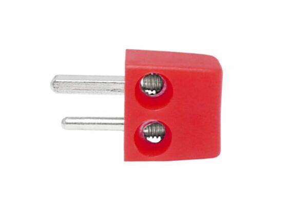 fiche haut-parleur torsadée rouge