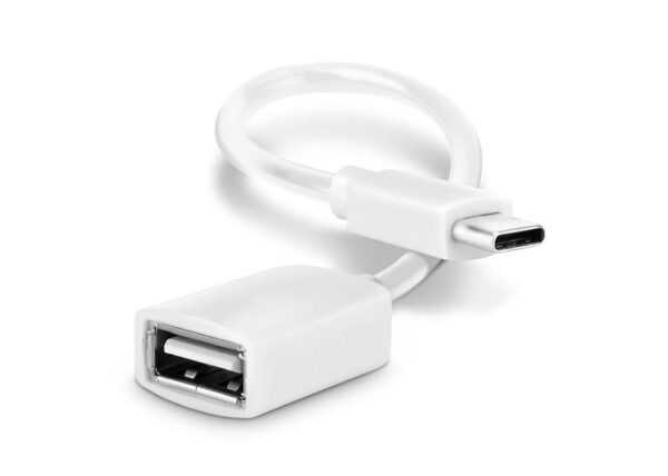 Câble USB OTG, prise A - connecteur TYPE-C, 12 cm