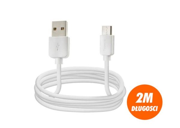 Câble USB Type-C PD 2 m 100 W Blanc Économie