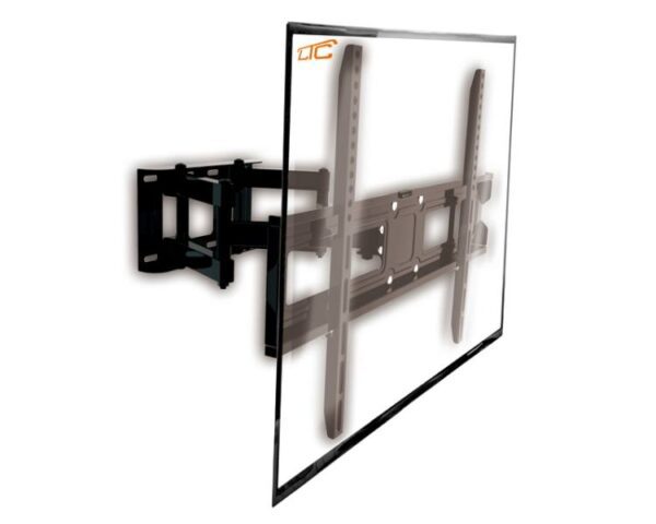 Support mural réglable pour écrans LCD de 37 à 99 pouces, à 2 bras.