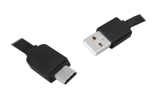 Câble PS USB - Type-C 1 m Noir