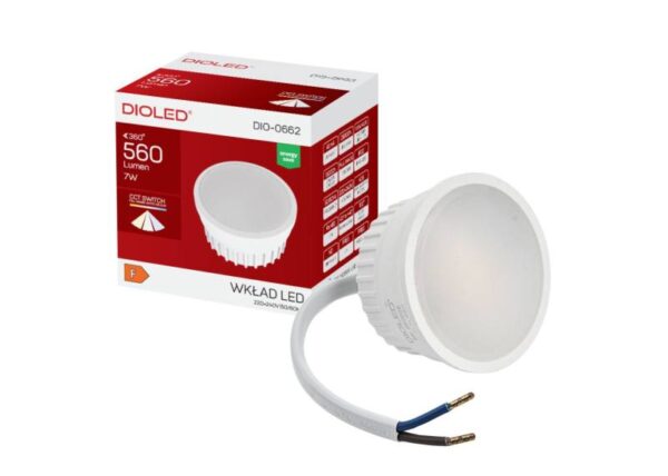 Insert LED DIOLED (ZA GU10) 7W/CCT 460LM