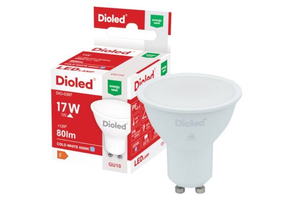 Ampoules LED DIOLED GU10 1W/Z 80LM 0397