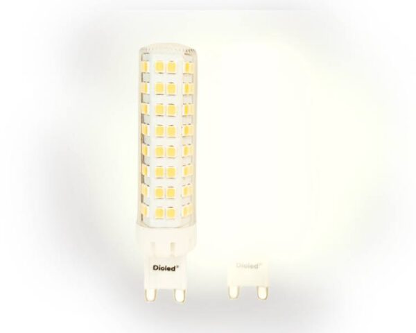 Ampoule LED G9 DIOLED 8W bleu chaud 1040 lm