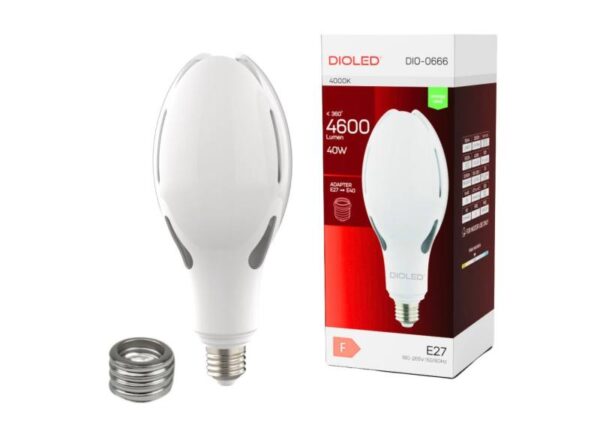 Lampadaire LED E27/E40 DIOLED 40W/N 4600LM