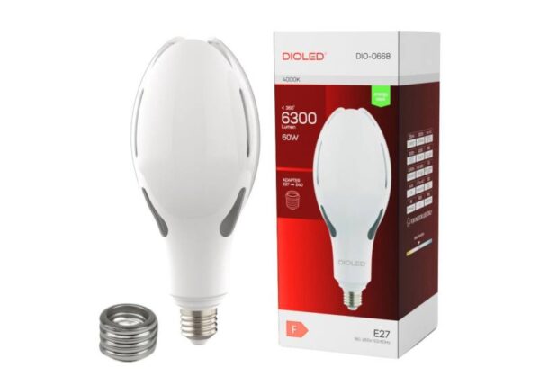 Lampadaire LED E27/E40 DIOLED 60W/N 6300LM