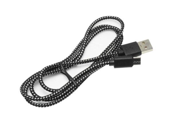 Câble PS USB Type-C, 1 m, noir.
