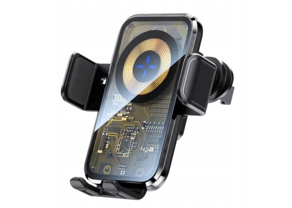 Support de voiture à induction X11, charge rapide automatique 66 W, USB-C