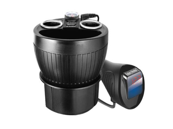 Chargeur allume-cigare avec répartiteur, adaptateur anti-incendie pour voiture, 120 W, 2 ports USB, chargeur rapide 3,1 A, LTC BRM