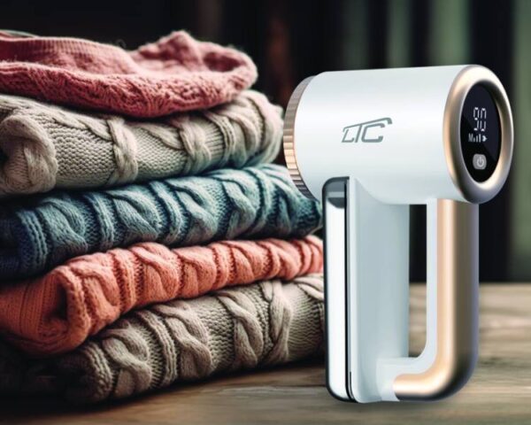 Rasoir textile sans fil LTC avec écran