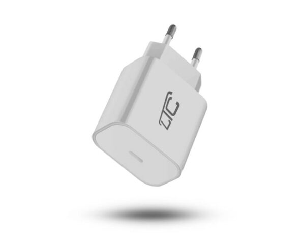Chargeur mural USB-C QC 3.0 PD 3A 20W Blanc LTC