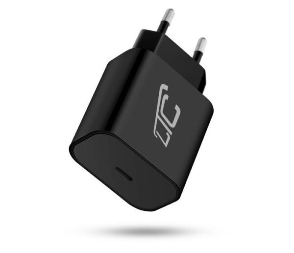 Chargeur mural USB-C QC 3.0 PD 3A 20W Noir LTC