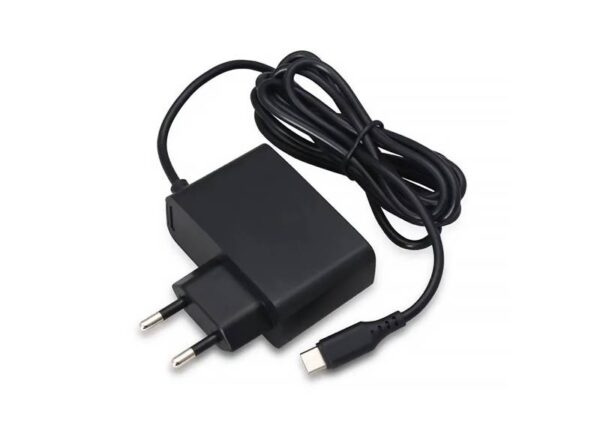 Chargeur mural, prise USB type C, 3 A, charge rapide, noir