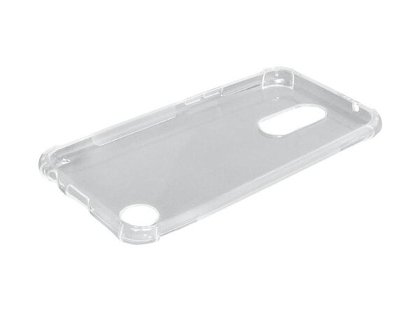 Étui de téléphone PS antichoc, transparent, LG K10 2017.