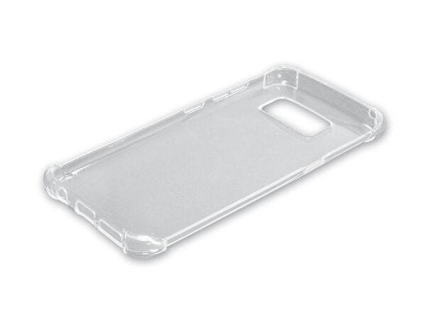 Étui de téléphone transparent antichoc pour Samsung S8.