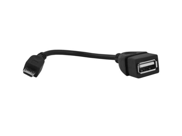Adaptateur hôte MICRO USB - OTG sur câble.