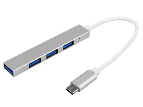 Adaptateur, répartiteur prise TYPE-C 4xUSB HUB.