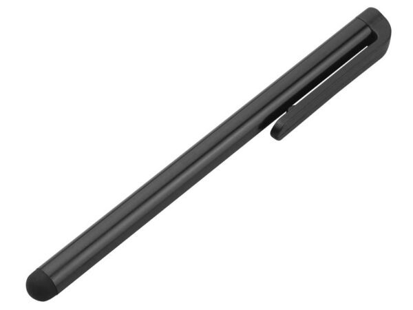 Stylet capacitif universel pour écrans tactiles, noir.