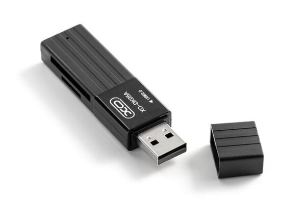 Lecteur de cartes 2-en-1 XO DK05A USB 2.0 Noir